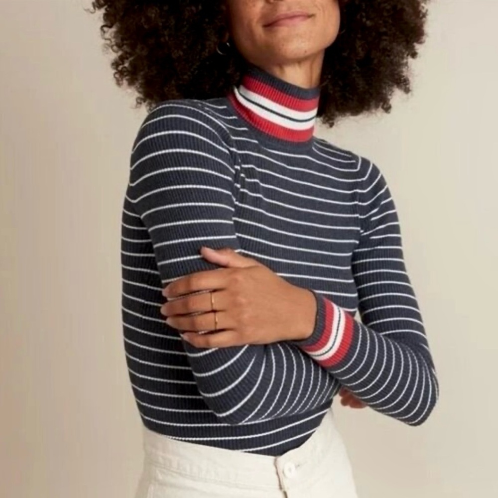 Marine Layer x Lost & Found Ski Ribbed Turtleneck Chamonix Sweater Size Medium